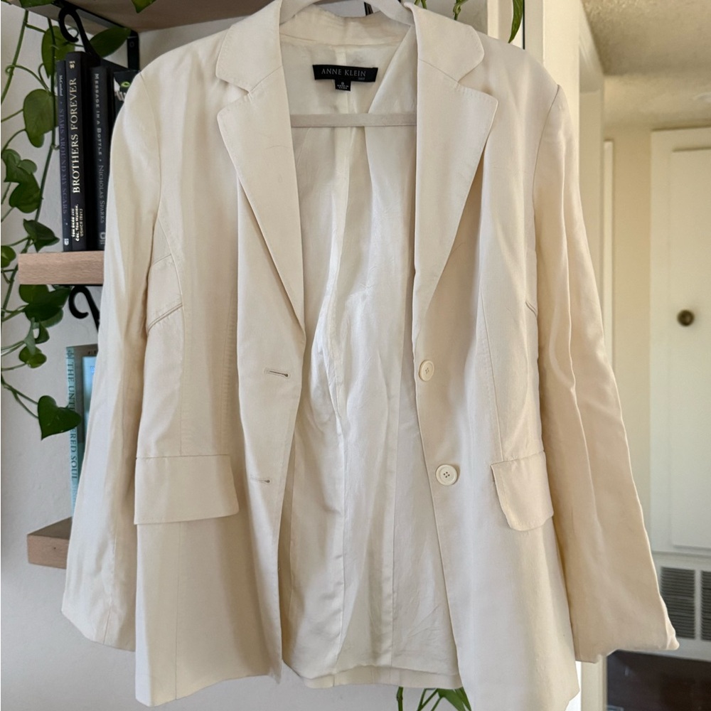 Anne Klein Off-White Women's Blazer